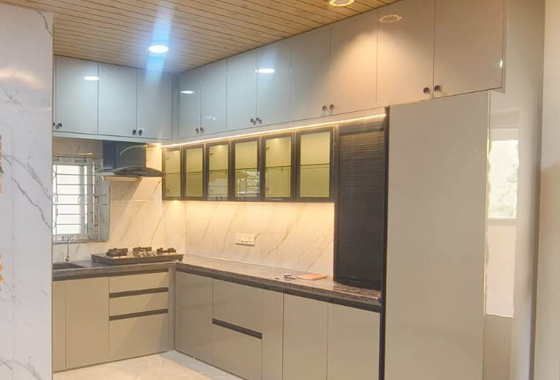 PVC Modular Kitchen